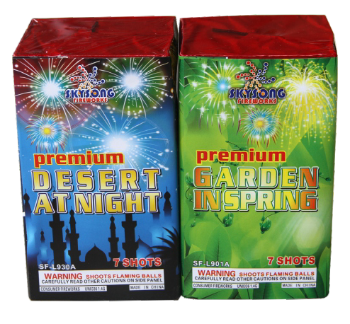 DESERT AT NIGHT GARDEN IN SPRING 7S